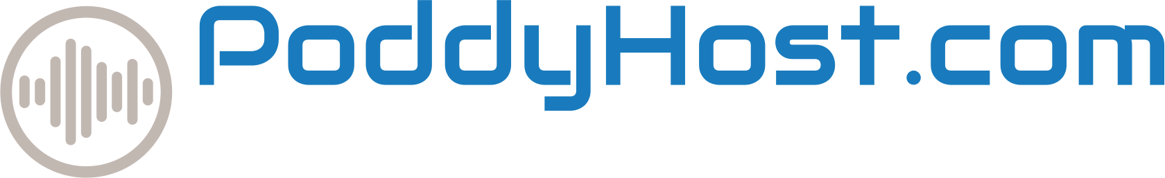 AI Podcasting Logo for PoddyHost.com